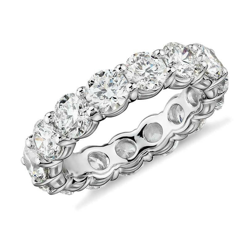 0.5 Ct Diamond Full Eternity Wedding Band-Evani Naomi Jewelry