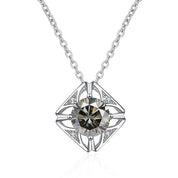 1.0 Ct Diamond Classic Pendant Necklace-Evani Naomi Jewelry