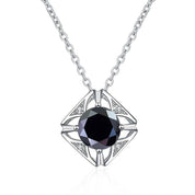 1.0 Ct Diamond Classic Pendant Necklace-Evani Naomi Jewelry