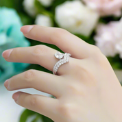 1.0 Ct Oval Cut Diamond Engagement Ring-Evani Naomi Jewelry