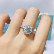1.0 Ct Round Cut Diamond Engagement Ring-Evani Naomi Jewelry