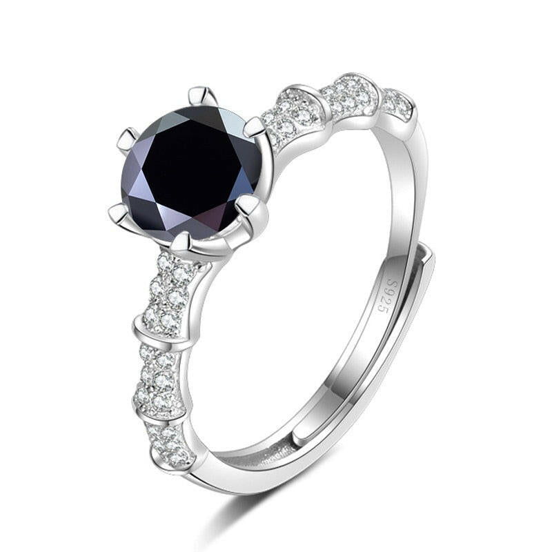 1.0 Ct Round Diamond Engagement Ring-Evani Naomi Jewelry