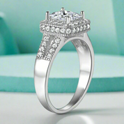 1.2 Ct Princess Cut Diamond Engagement Ring-Evani Naomi Jewelry