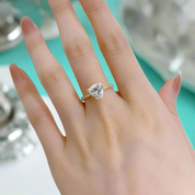 1.2 Ct Trillion Cut Diamond Engagement Ring-Evani Naomi Jewelry