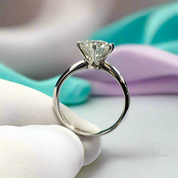 2.0 Ct Round Cut Diamond Classic Engagement Ring-Evani Naomi Jewelry