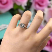 2.0 Ct Round Cut Diamond Engagement Ring-Evani Naomi Jewelry