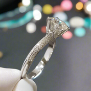 2.0 Ct Round Cut Diamond Engagement Ring-Evani Naomi Jewelry