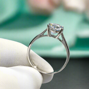 2.0 Ct Round Cut Diamond Engagement Ring-Evani Naomi Jewelry