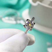 2.0 Ct Round Cut Diamond Engagement Ring-Evani Naomi Jewelry