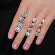 2.0 Ct Round Diamond Stud Earrings-Evani Naomi Jewelry