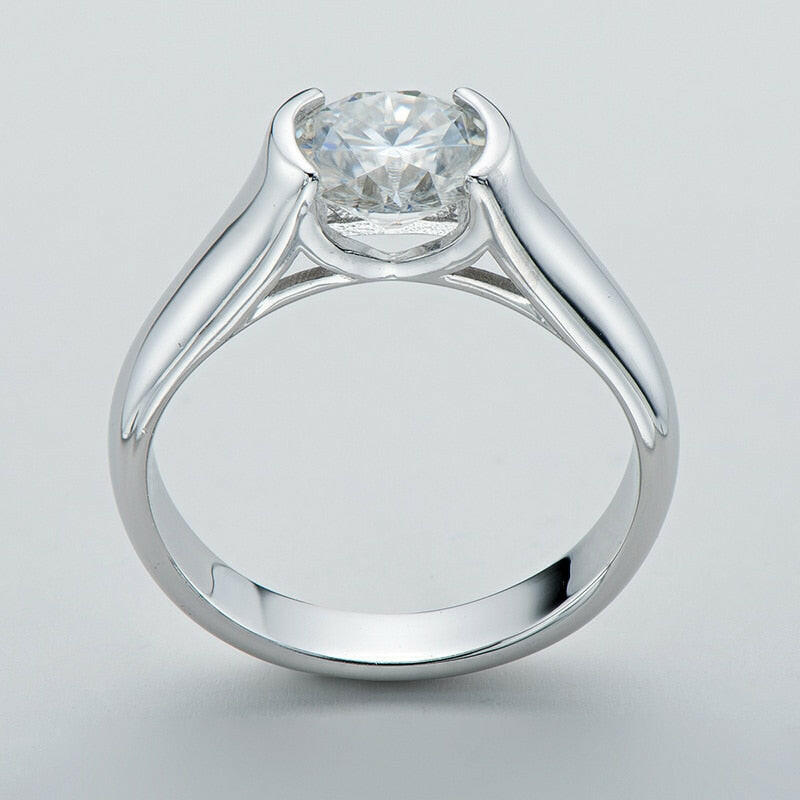 2.0 Ct Round Diamond Wedding Ring-Evani Naomi Jewelry