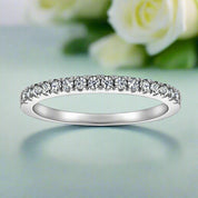 2.0 Ct VVS Diamond Heart Shape Wedding Ring-Evani Naomi Jewelry
