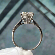 2.0ct Diamond Platinum Engagement Ring-Evani Naomi Jewelry