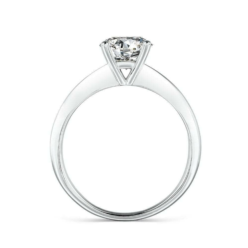2.5 Ct Round Cut Solitaire Diamond Engagement Ring-Evani Naomi Jewelry