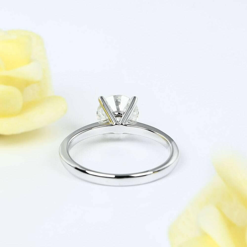 2.5 Ct Round Cut Solitaire Diamond Engagement Ring-Evani Naomi Jewelry