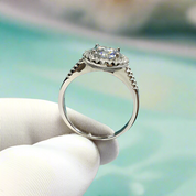 2ct Diamond Split Shank Engagement Ring-Evani Naomi Jewelry