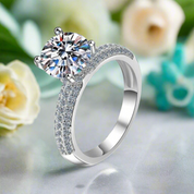 2ct Round Cut Diamond Ring-Evani Naomi Jewelry