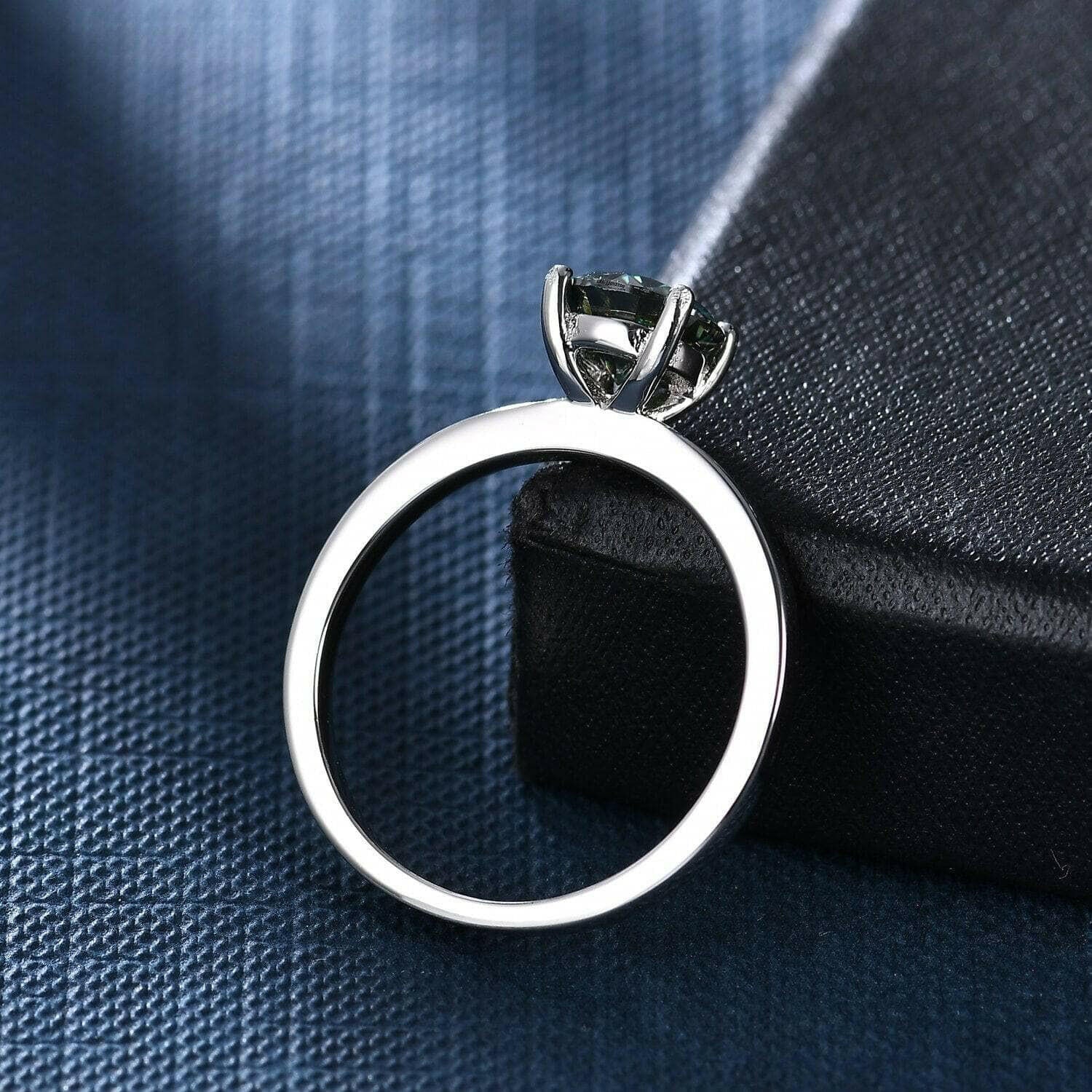 3.0 Ct Round Cut Solitaire Engagement Ring-Evani Naomi Jewelry