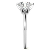 5.0 Ct Round Cut Diamond Engagement Ring-Evani Naomi Jewelry
