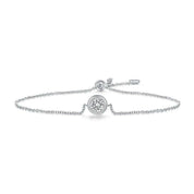 Classic 0.5 Ct Diamond Adjustable Bracelet-Evani Naomi Jewelry