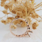 Classic 1.0 Ct Round Cut Diamond Engagement Ring-Evani Naomi Jewelry