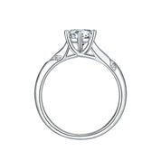 Classic 1.0 Ct Round Cut Diamond Ring-Evani Naomi Jewelry