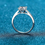 Classic 2.0 Ct Princess Cut Diamond Engagement Ring-Evani Naomi Jewelry