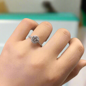 Classic 2.0 Ct Round Cut Diamond Engagement Ring-Evani Naomi Jewelry