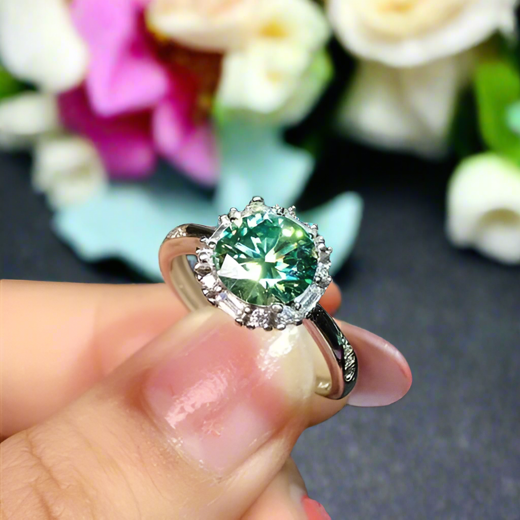 Classic 2.0 Ct Round Cut Diamond Engagement Ring-Evani Naomi Jewelry