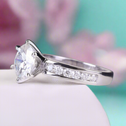 Classic 2.0 Ct Round Diamond Engagement Ring-Evani Naomi Jewelry