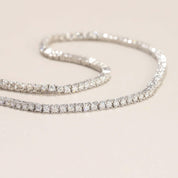 Classic Diamond Tennis Necklace-Evani Naomi Jewelry