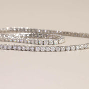 Classic Diamond Tennis Necklace-Evani Naomi Jewelry