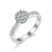 Classic Round Cut Diamond Engagement Ring-Evani Naomi Jewelry