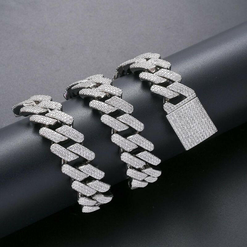 Diamond Cuban Chain Necklace-Evani Naomi Jewelry