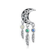 Dream Catcher, Moon, & Heart Celestial Charm Collection-Evani Naomi Jewelry