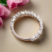 Elegant Diamond Anniversary Wedding Band-Evani Naomi Jewelry
