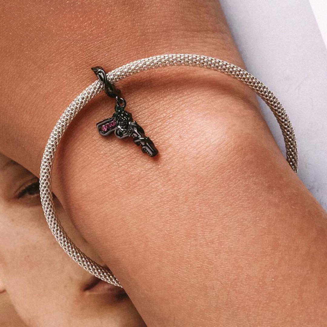 Enchanting Roses, Butterfly, & Cursed Cat Diablo Charm Series-Evani Naomi Jewelry