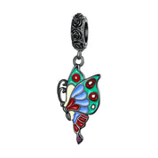 Enchanting Roses, Butterfly, & Cursed Cat Diablo Charm Series-Evani Naomi Jewelry