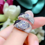 Exquisite 3.0 Ct Round Cut Diamond Weddind Ring-Evani Naomi Jewelry