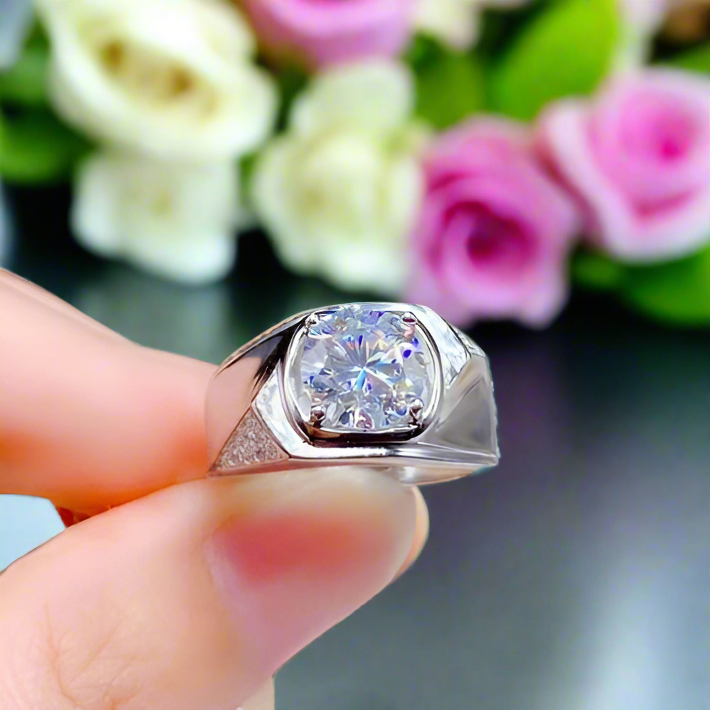 Exquisite 3.0 Ct Round Cut Diamond Weddind Ring-Evani Naomi Jewelry