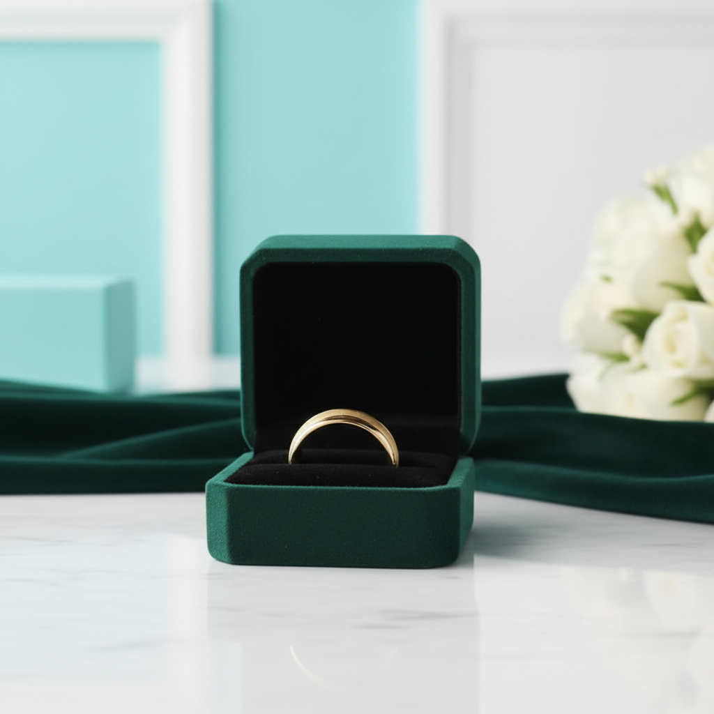 Frosted Center 8mm Tungsten Carbide Men's Wedding Band - Evani Naomi Jewelry