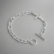 Gorgeous Wave & Twist Chain Bracelet-Evani Naomi Jewelry