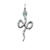 Green Snake Pendant-Evani Naomi Jewelry
