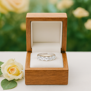 1.25 ct Five Pieces Diamond Wedding Band - Evani Naomi Jewelry