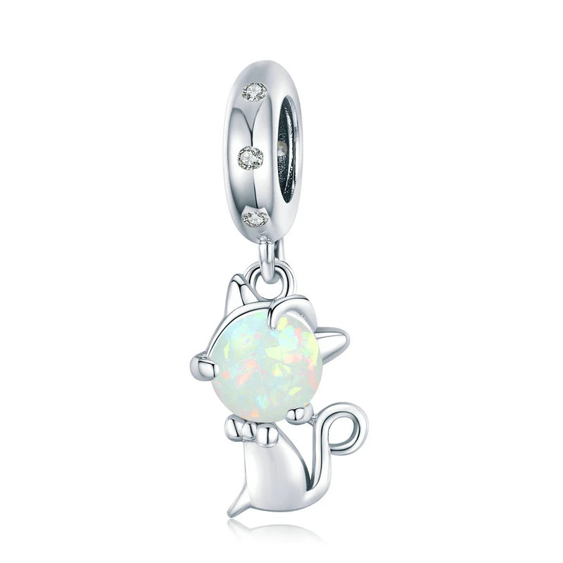 Lovely Kitty Cat Charm Series-Evani Naomi Jewelry