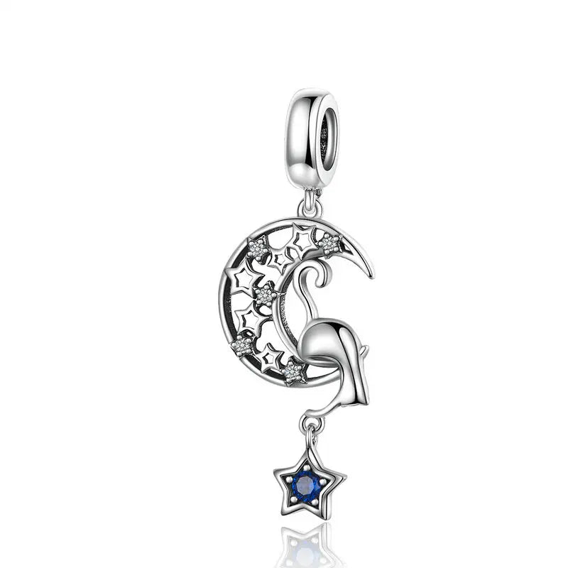 Lovely Kitty Cat Charm Series-Evani Naomi Jewelry