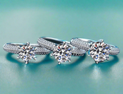 Princess Cut 2ct Diamond Engagement Ring-Evani Naomi Jewelry