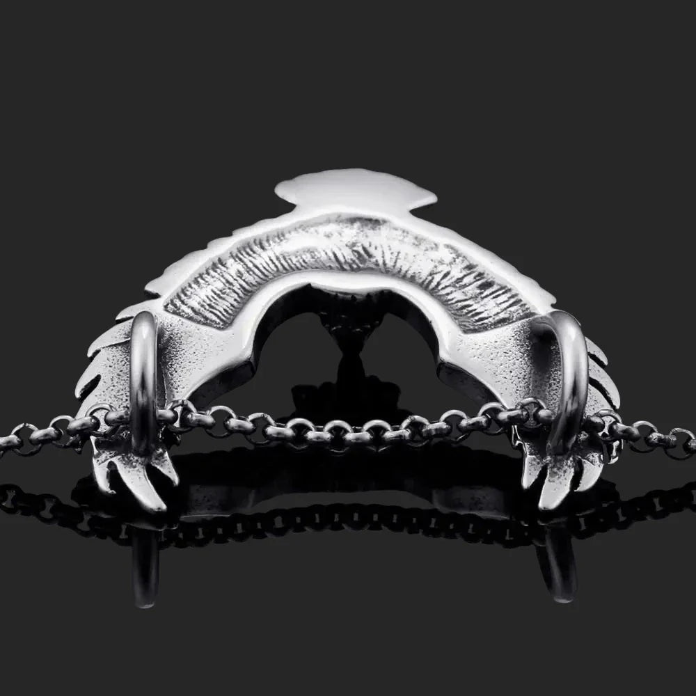 Punk Eagle Necklace-Evani Naomi Jewelry