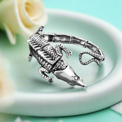 Punk Skeleton Chunky Bracelet-Evani Naomi Jewelry