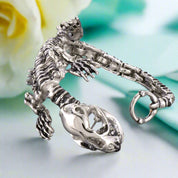Punk Skeleton Chunky Bracelet-Evani Naomi Jewelry